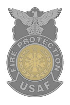 9 - Command Fire Chief Metal Badge